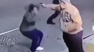 Laws? What Laws? Brazen Killer shoots Female Victim Point Blank in the Face on Street Corner