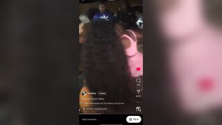 Black Girls Fight Ends with Girls pulling out Multiple Automatic Weapons..Listen to Guy Recording...Wait For it