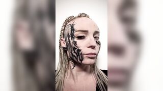 Face Tattoo: Is this One of the Worst you have Ever Seen? Or?