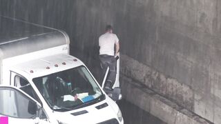 Firefighters Rescue Stranded Drivers During Severe Flooding in New York