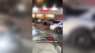 Chaos erupted in NYC when a couple got into it with NYPD officers