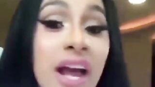 Singer/Performer Cardi B tells you the Proper Way to Wash your Ass..Uses her Finger?