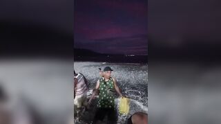 WILD: Millions of Sardines Take over a Beach in Philippines