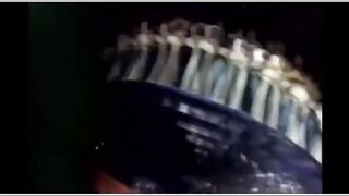 Cylinder Amusement Park Ride comes Off the Hinges in Horrible Accident in India