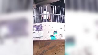 Tough Guy beating his Girl with Sharp Weapon gets Instant Justice from the Neighborhood