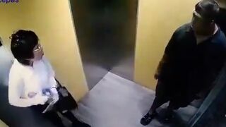 Malaysia: A Chinese Woman randomly Splashed Scalding Hot water at a Disabled Man in an Elevator.