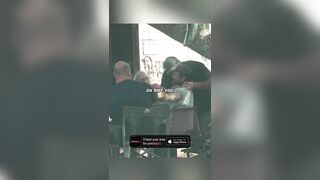 Pedo big brother beats the living shit out of him for trying to kidnap a kid