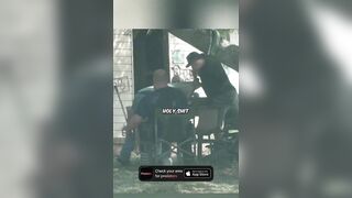 Pedo big brother beats the living shit out of him for trying to kidnap a kid