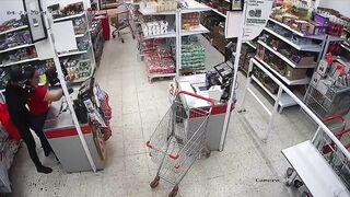 Cashier has her Arm Slit during Robbery in Broad Daylight