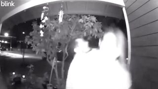 Doorbell Camera Captures Woman Being Kidnap Right on her Own Front Porch.