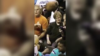 You're Not Safe..Not Even at a Basketball Game..Lady finds Out..