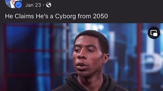 Kid Thinks he's a Cyborg from 2050...