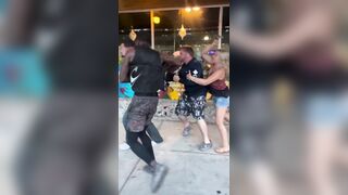 MADNESS: Dude In The Messi Jersey Was Getting Jumped By Everyone