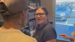 Starbucks Karen Chokes Customer and Slaps Employee in El Paso