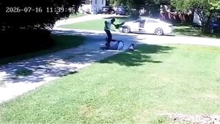 Jealous Husband Goes Viral for Brutal Bat Assault on Mailman