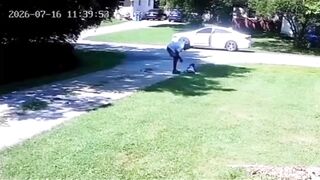 Jealous Husband Goes Viral for Brutal Bat Assault on Mailman