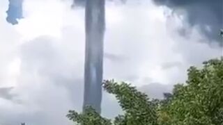 Water Funnel Tornado? Filmed in Cuba