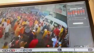 Ram Navami Hindu Festival Accident caught on Video: 2 Killed over 24 Injured