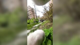 POV Bodycam Footage shows Neighborhood Cat Chasing Suspect Accused of Trespassing...