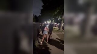 Teen Takeover chaos at Los Angeles trampoline park
