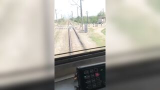 (More Info Picture of Girl) Dagestan: Teen Girl out for a Walk in Robe and Earbuds is Hit Killed by Train