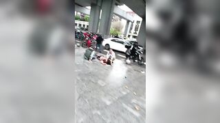 Aftermath Footage of Crazy Car Accident in China (See Video to the Right)