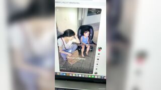 Foreigner in Washington DC is seen pretending to be homeless scamming Americans for money