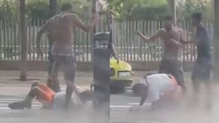 Migrant Brutally Attacks Lockal Man In Valencia, Spain