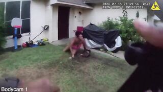 Fort Worth police shot at a woman after a 911 call of a woman shooting into trees