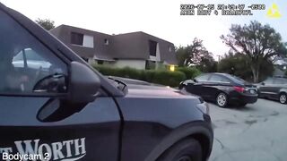 Fort Worth police shot at a woman after a 911 call of a woman shooting into trees