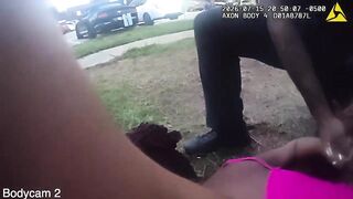 Fort Worth police shot at a woman after a 911 call of a woman shooting into trees