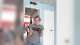 Another Leftist Woman Demands Cage Match with Trump