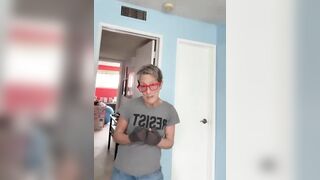 Another Leftist Woman Demands Cage Match with Trump