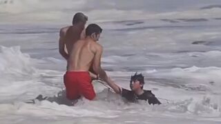 Lifeguard Risks Everything to Save Young Boy in California