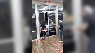He said to leave it