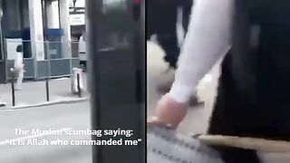 3 Stabbed by this Islamist parasite, Including Pregnant Woman, in Paris