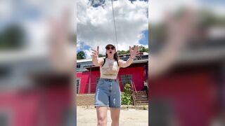 White liberal woman gets so full of anger while listing all the things she hates