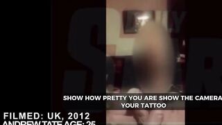 Andrew Tate loves to act like he’s big & tough, in reality he’s a pathetic loser