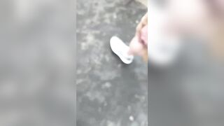 British father caught a foreign man taking pictures of his kids