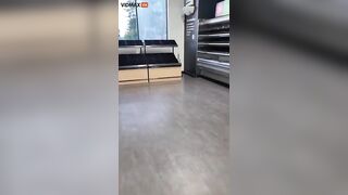 Drunk Hobo With Speech Impediment Walks Around Save-A-Lot During Store Closing Sale