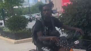 Creep Follows Woman and Spits on Her After She Rejected His Advances