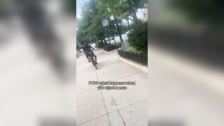Creep Follows Woman and Spits on Her After She Rejected His Advances