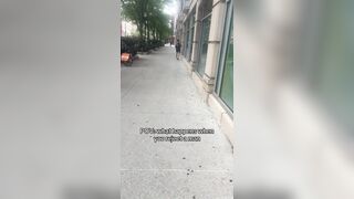 Creep Follows Woman and Spits on Her After She Rejected His Advances