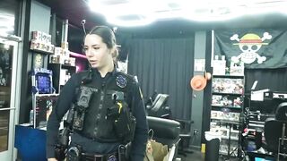 White Female Cop SWATS 2 Black Streamers live doing Tattoos