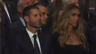 Lara Trump at Lindsay Graham's Funeral. I stand with Lara