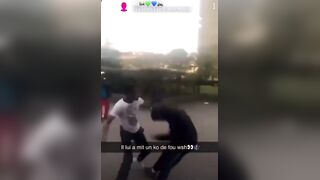 In France, fair fight turns ugly