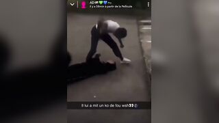 In France, fair fight turns ugly