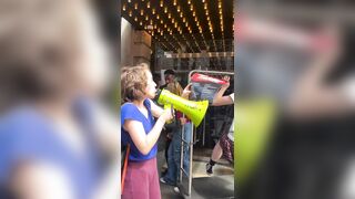 Chaos at London Marriott: Protesters Occupy Hotel Inside and Out