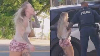 White Woman Hurls N-Word at Black Men, Calls 911… Then Ends Up in Handcuffs