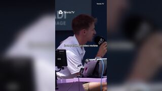 Glitch in the Matrix: Tennis Ball goes through the Net. Just watch